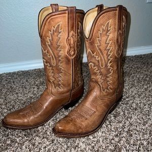 Womens Cowboy Western Boots Sz 7.5